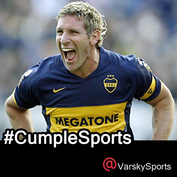 VSportsTM's tweet photo. De cuna pincha, xeneize por adopción. En la Mitología Futbolera, Titán del Gol. ÚNICO. #CumpleSports Martín Palermo. http://t.co/y8uIRNdnLH