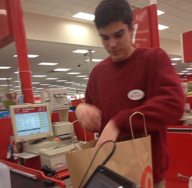 mermaiden8's tweet photo. We got Shane. #shanefromtarget #startthisspreading #RETWEEET http://t.co/o9AChwudMd