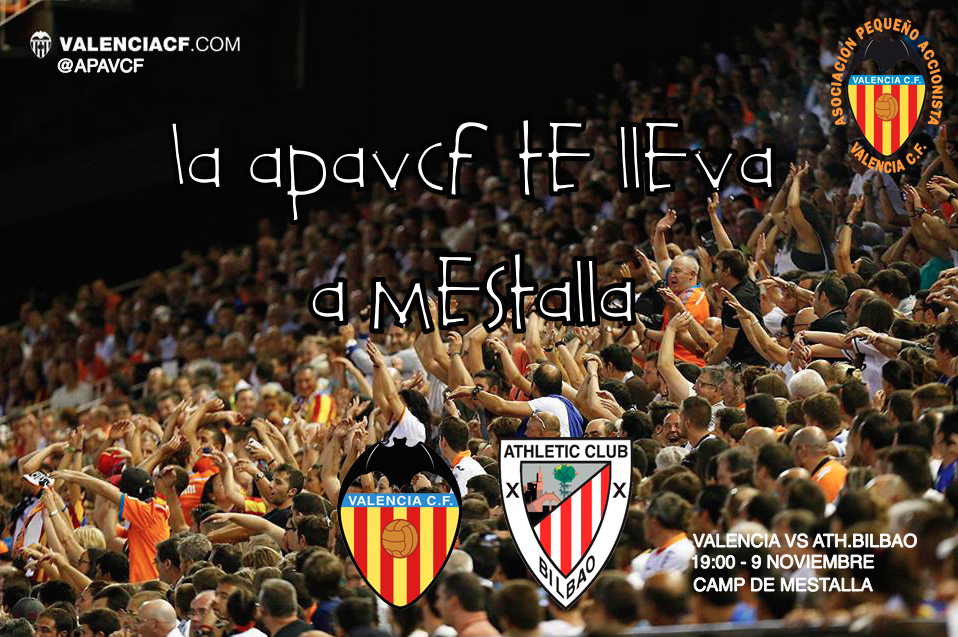 apavcf's tweet photo. La #APAVCF sortea 6 entradas para partido LigaBBVA #VCF-A.BILBAO Solo tienes que seguirnos y hacer RT para concursar http://t.co/UnioRT66NF