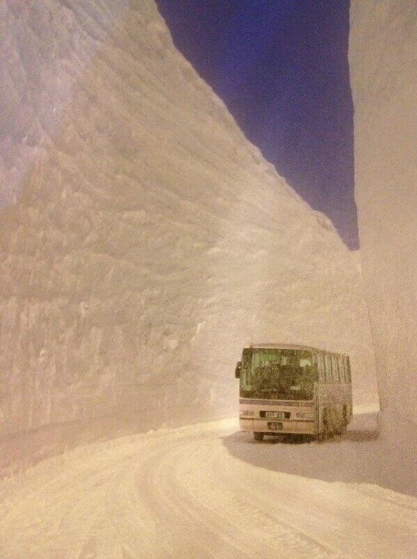 yunuen's tweet photo. 17 metros de nieve en Hokkaido, #Japon. http://t.co/KCaZX1KjqX