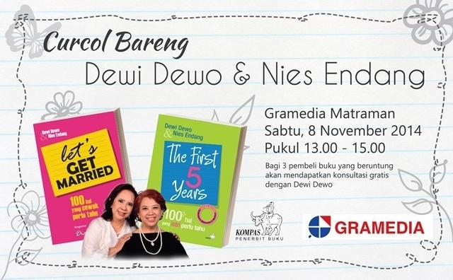 KompasTV's tweet photo. 3 orang pembeli buku #TheFirst5Years bisa konsultasi gratis dgn penulis! Yuk datang ke @gramedmatraman besok http://t.co/SMfUjly8Bw