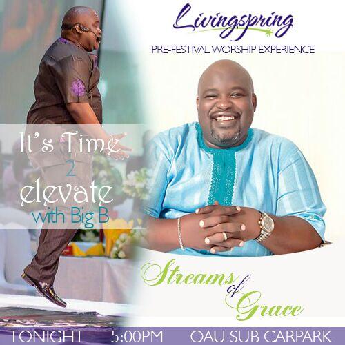 oauchristians's tweet image. This evening at SUB Car Park join. @bolajibig for #streamsofgrace, it promises to be an awesome time.