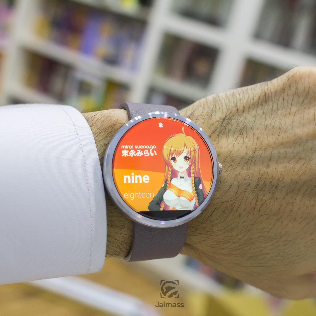 Yoshi's tweet photo. Got my Moto 360 Smartwatch, first thing I did, designed a custom Mirai theme! #SmartTheme
@dannychoo @MiraiRobotics http://t.co/bXIoSML96E