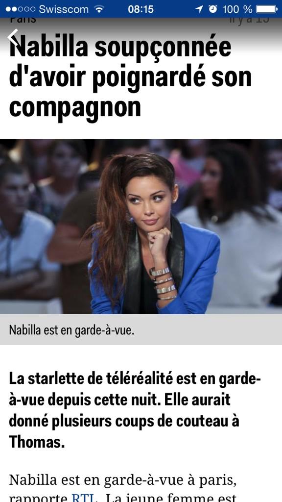 Lu_LAmaZone's tweet photo. Nabilla a pété les plombs ?! Comment se tirer une balle dans le pieds #nabillagardeavue http://t.co/akggeuFtMh