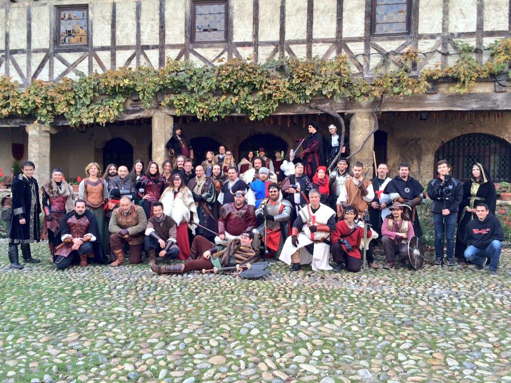 Olydri_Noob's tweet image. Tournage dans la cité médiévale de Perouges fini dans la boite ! Merci aux intervenants ! #trilogieNoob