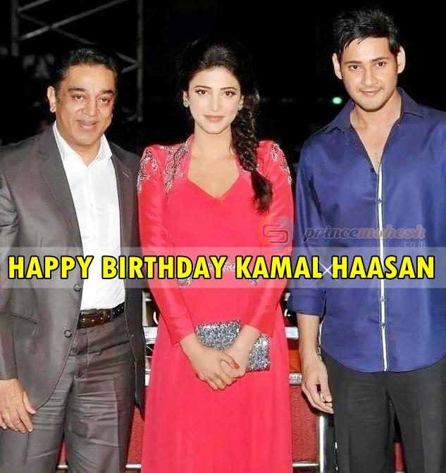 Happy Birthday to Padma Bhushan Dr.Kamal Haasan garu  - Fans 