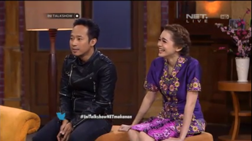 mayaseptha's tweet photo. Makasih "@natasya_tifani: Neng @mayaseptha cakep deh suka sama kepangannya ๐ @Ini_Talkshow #IniTalkshowNETmakanan http://t.co/K5EnVqDdM4"