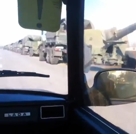 Из РФ в направлении Красного Луча переброшено 32 танка, 16 гаубиц и 30 КамАЗов с боеприпасами и террористами, - СНБО - Цензор.НЕТ 6423