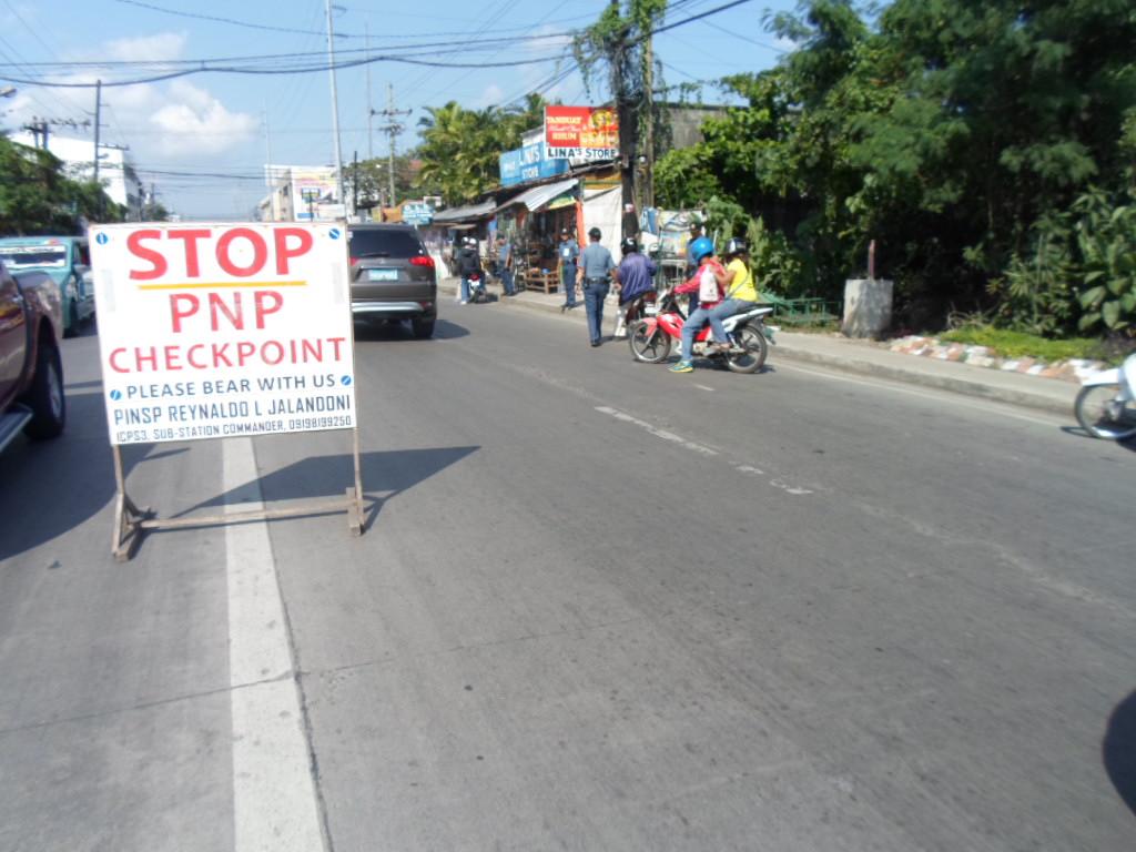 Jaro Police Station on Twitter "Sub Station persnl conducts checkpoint