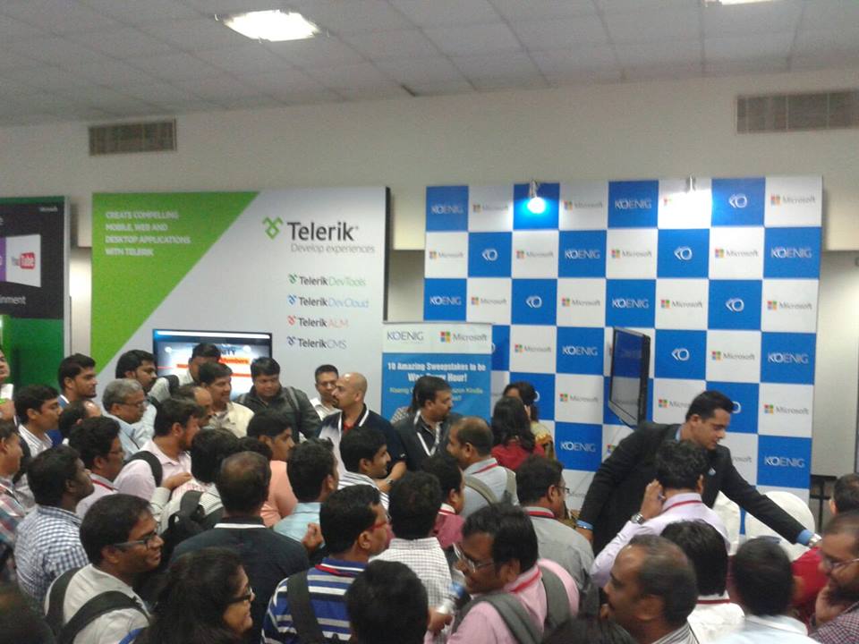 KoenigSolutions's tweet photo. The Koenig team had a lot of fun at #TechEdIndia. Thank you @msdev for organizing such a wonderful event! http://t.co/wG6Ux92bF7