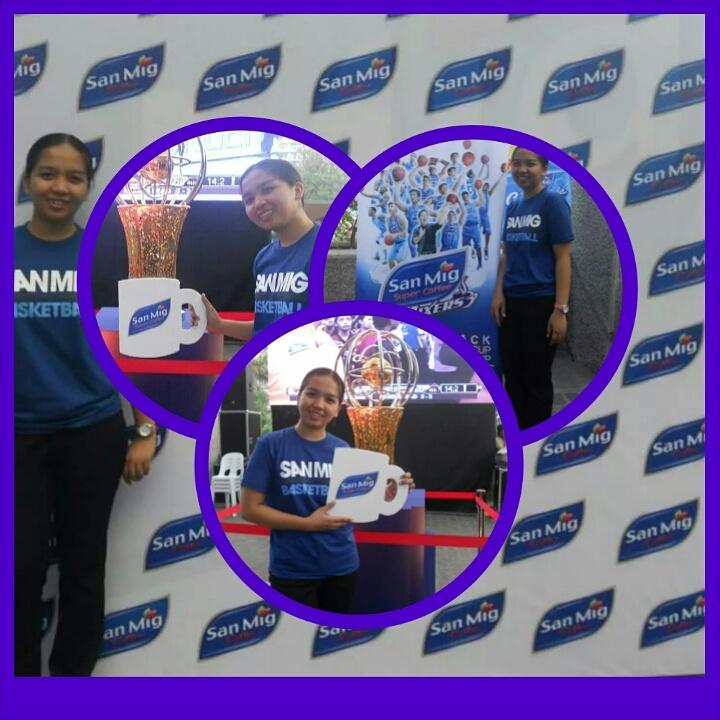 's tweet image. Miss ko lang ang hashtag na #LabanSanMig 😭