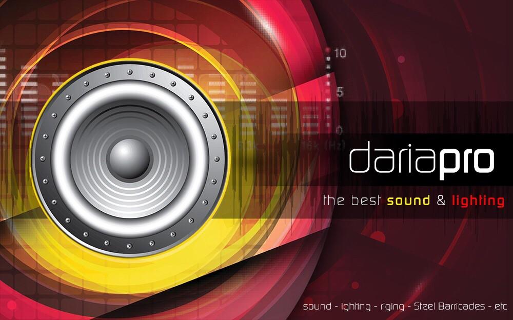 Daria Pro

Proffesional Sound, Lighting, &amp; Video Equipment Rental

Call. 0817 711371