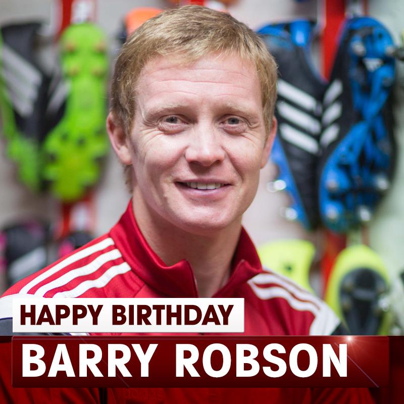 Join us in wishing Barry Robson a happy birthday! 