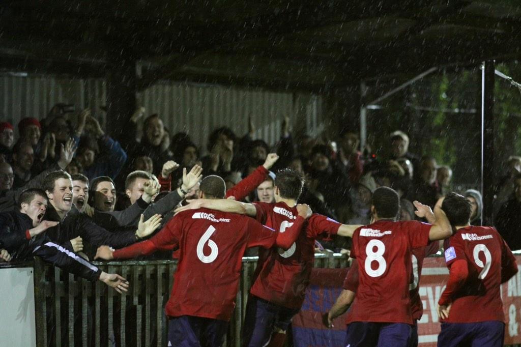 AlecJames_94's tweet image. Middlesex cup final 2/3years ago at Uxbridge! A stand full of Hampton! Love it! #TonArmy