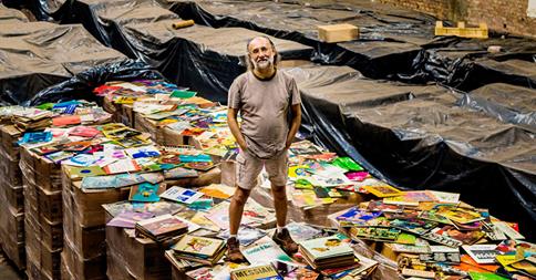 If it's getting harder to find that elusive second hand LP then this man might be responsible. ow.ly/DXv5g