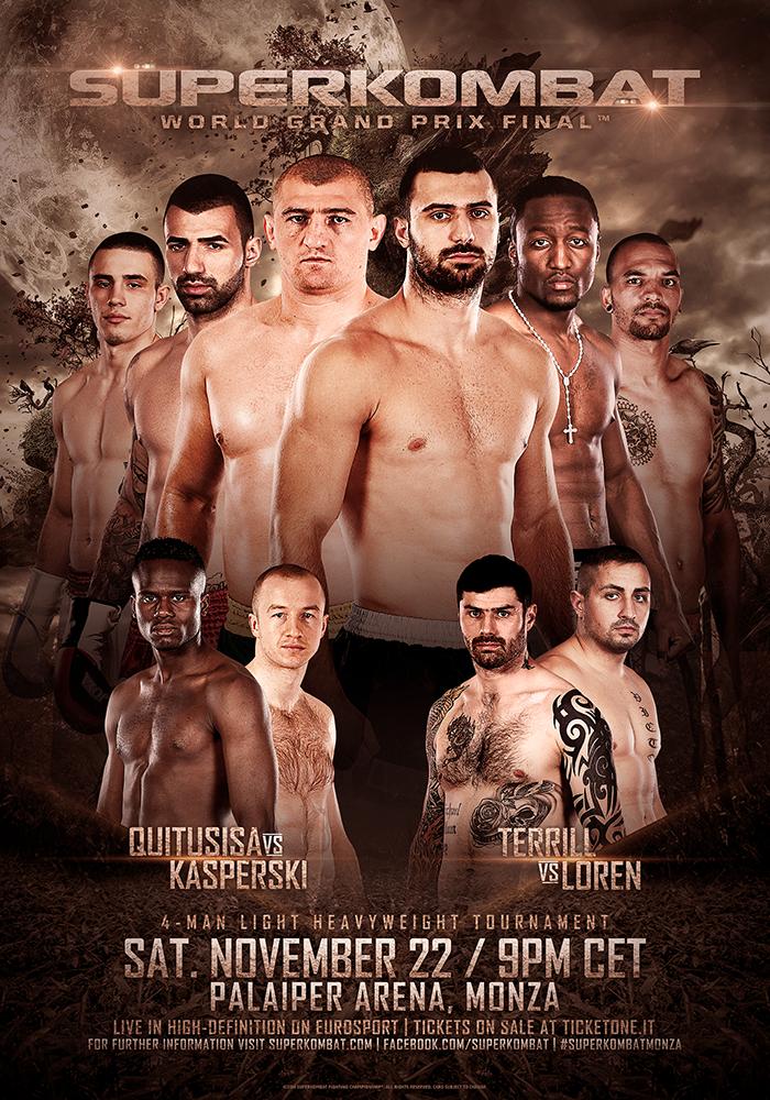superkombat's tweet photo. The #SuperkombatMonza event will be aired live on @Eurosport on Saturday, November 22nd starting from 9:00pm CET. http://t.co/ANizG9CuTK