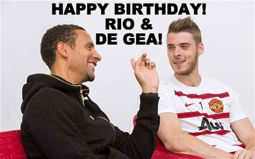 Happy birthday to defender (36) and goalkeeper David De Gea (24). 