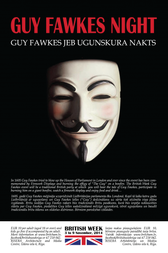 Sprideats's tweet photo. #Ugunskuru_nakts #uguņošana #GuyFawkesNight Izbaudīsim arī citu tautu kultūru un tradīcijas!TiekamiesH2Omediju centrā http://t.co/zB46MKUlwJ