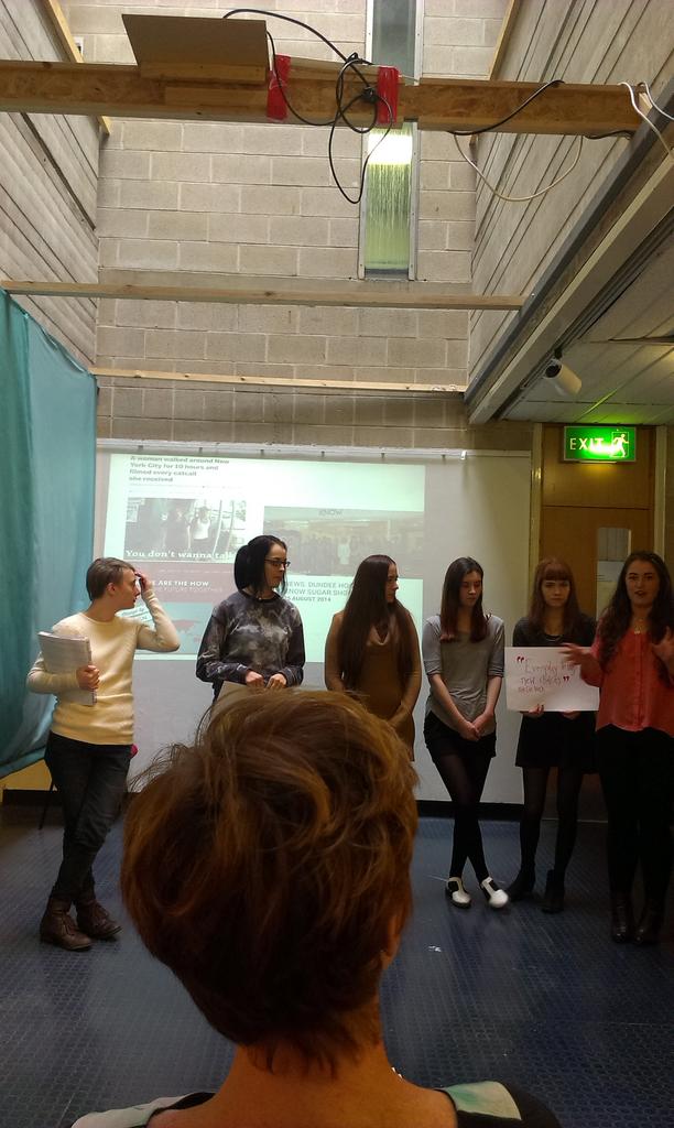 Liselotchen's tweet photo. Presentation day! Inspireing stuff! Everyone came up with such amazing concepts in such a short time! #cbd2014 http://t.co/hkgX4FOWoo