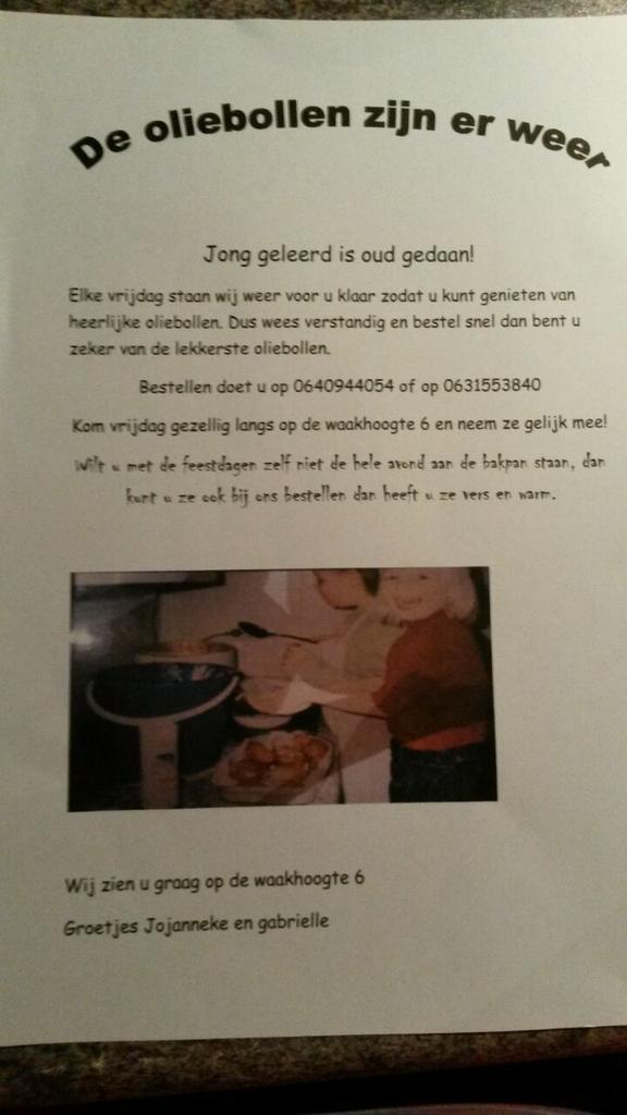 Vanaf 16:00 warm uit de pan