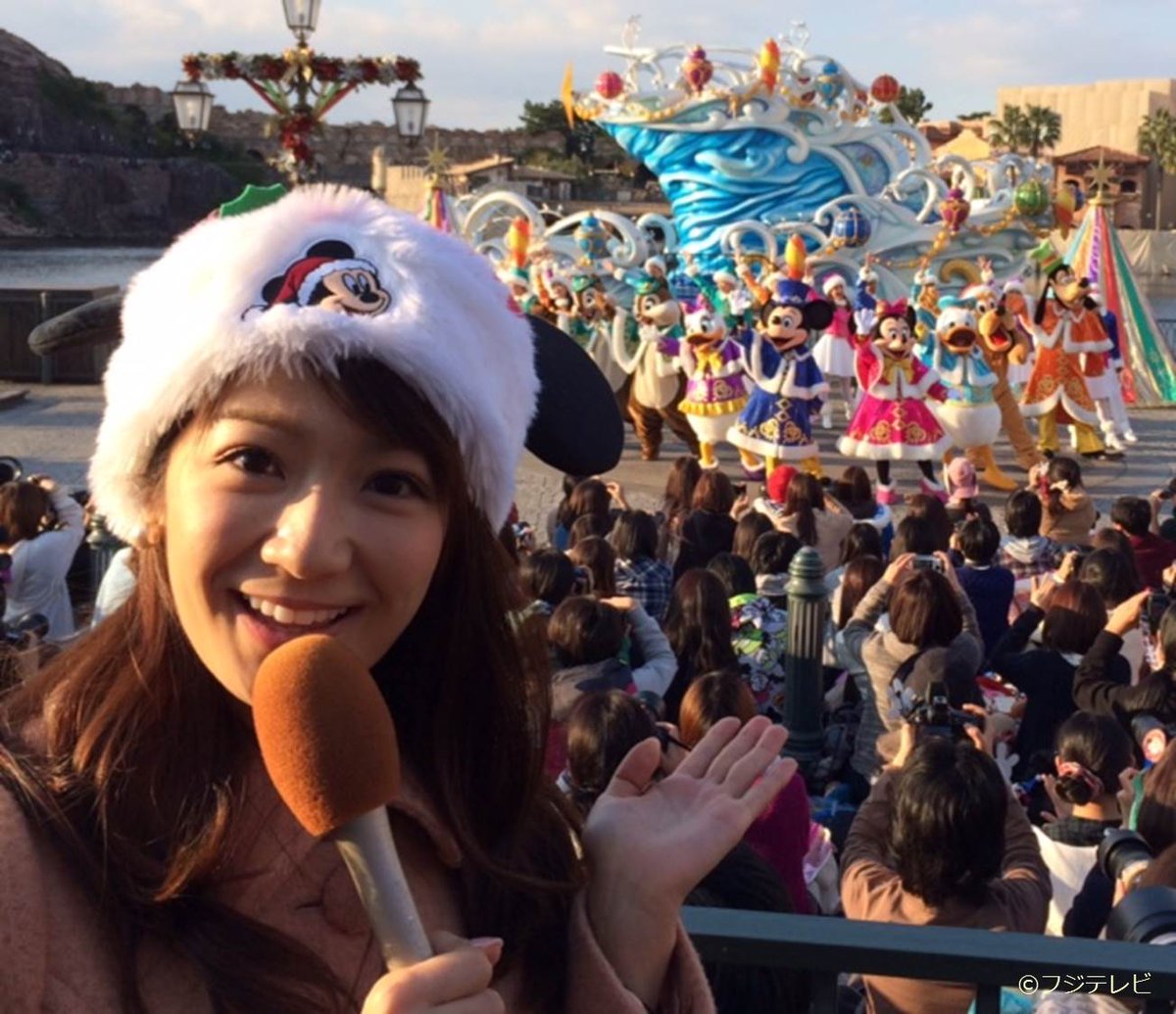 めざましテレビ 東京ディズニーリゾートのクリスマスイベントを長野美郷キャスターが取材 ディズニークリスマスイベントの攻略法を教えちゃうよ ゞ めざましどようび Http T Co 14fyuju0ah