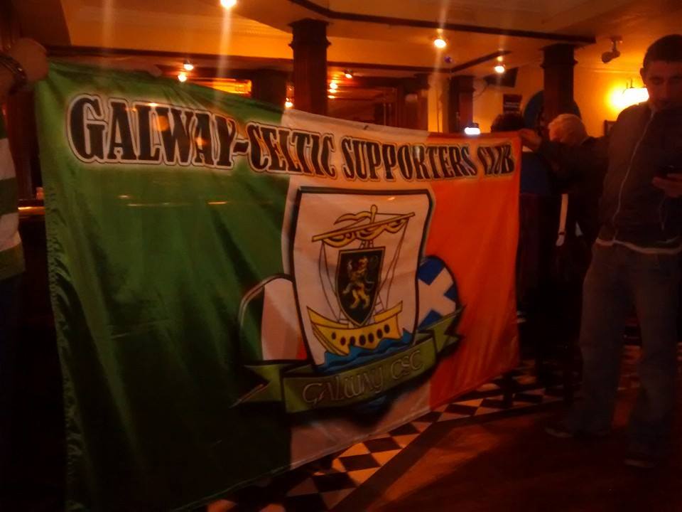 GalwayCSC's tweet photo. @celticfc New flag for our new CSC, launching tomorrow HH #FanFriday http://t.co/kpe7JGyRoa