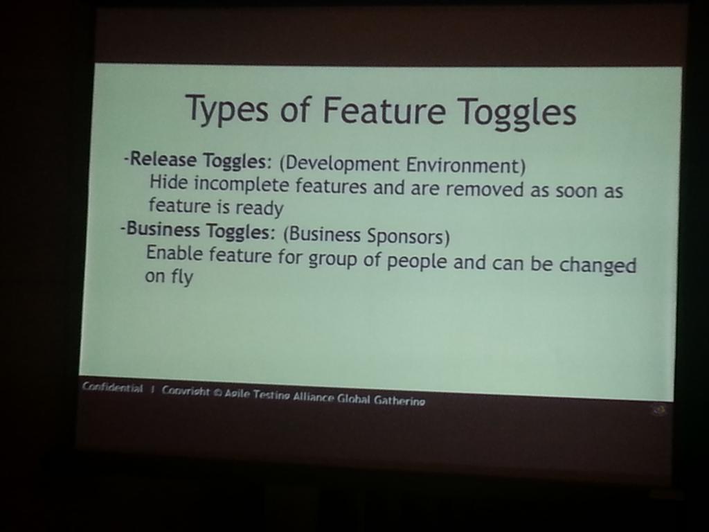 adigindia's tweet photo. Thanks @DeviSridharan for wonderful code toggle session
#AgileTAGG2014 @ash1shm @tusharsomaiya @CuriousTester http://t.co/aGgoWJKqiH