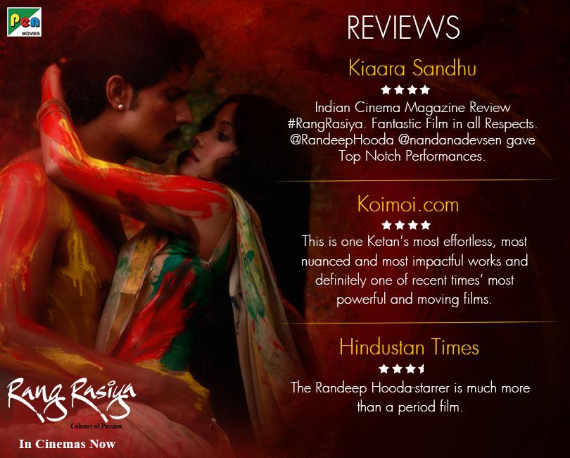 RangRasiyaFilm's tweet photo. Nobody can stop raving about #RangRasiya. Here are some of the top reviews!
Book now -> http://t.co/ooXsTakPIl http://t.co/fAxtnz4Z9O