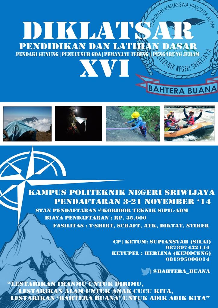 DIKLATSAR Calon Anggota Baru HBB #XVI 
Dare To Be Different.! Salam Lestari.!! @karisma_polsri @hmj_mi <a href="/sipil_polsri/">Teknik Sipil POLSRI</a>