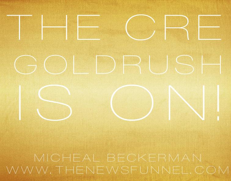 FlyerIO's tweet image. "The CRE Gold Rush is on!" bit.ly/1tJxOS4