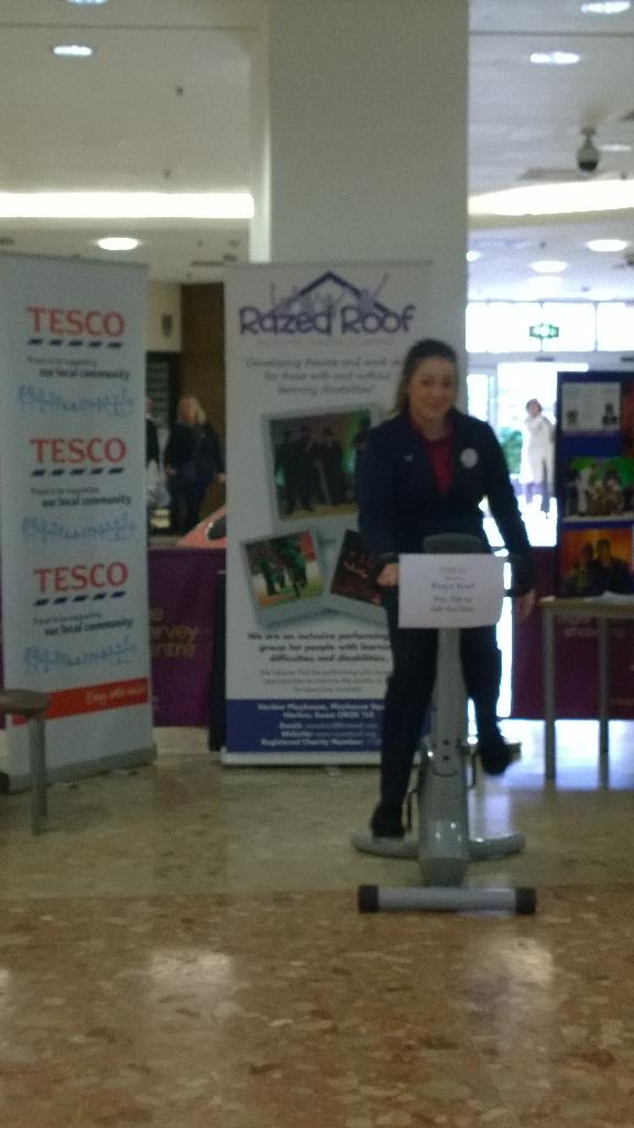 <a href="/marshacan25/">Marsha Frost</a> <a href="/RazedRoof/">Razed Roof</a>  <a href="/danjudd1987/">dan judd</a> lots of fun today cycling to raise funds for razedroof at the Harvey centre 🚲