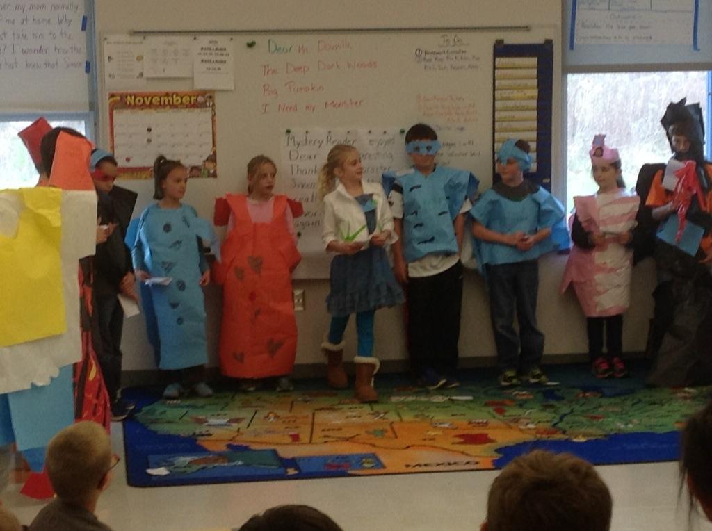 Ms. Willard's class performed the Rock Cycle Skit#buddingactors