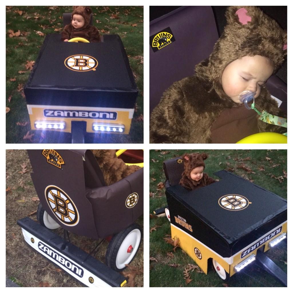 JVirch's tweet photo. Marshall's first halloween! #fbf #zamboni #onpoint @RachelVirtue @NHLBruins @NHL @NHLonNBCSports @Buccigross http://t.co/oSxHcrr1j9