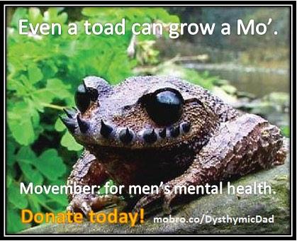 JFClaude's tweet image. Hey @alannealottawa &amp;amp; @DrTorahKachur...look who's joined #TheMensDEN #Movember #MoTeam! #MoustachedToad