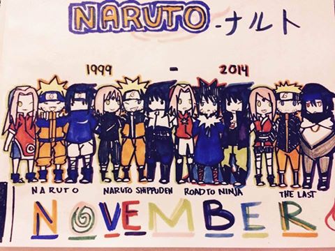 Ihram_Cheers's tweet photo. Big Thanks for om Masashi atas karya terbesarnya yang selalu menginspirasiku #ThanksNaruto ( 1999 - 2014 - eps 700 ) http://t.co/LCp3Y3JMYT