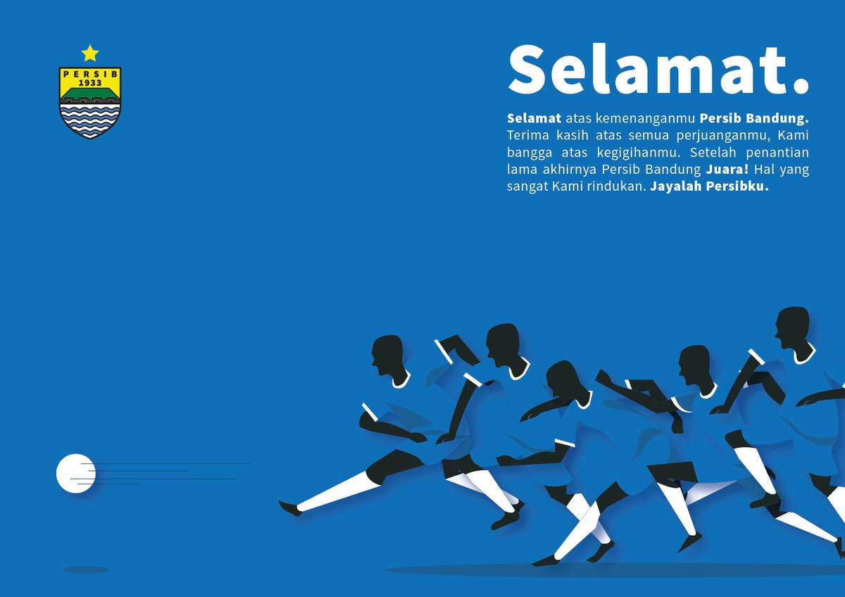 designforBDG's tweet photo. Sudah waktunya! Selamat Persib! #design4BDG #design4Persib @ridwankamil @relawan_bdg http://t.co/BOyN0mmEX7