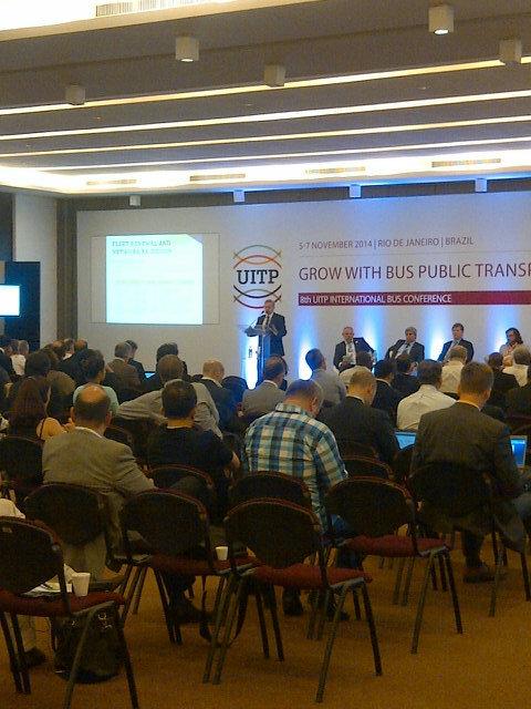 3iBSproject's tweet photo. Francisco Balmas Gonzalez @TMB_Barcelona presenting the @3iBSproject in @UITPnews #bus Conference #GrowBus2014 http://t.co/xOLPShxXnq