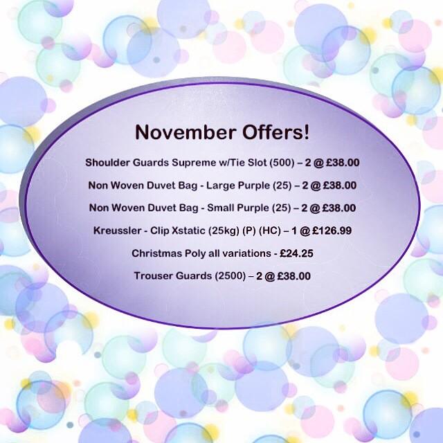 cleansupplyltd's tweet photo. Our November Promotion is now available. Dont miss out!! #drycleaning #laundry #kreussler #cleansupply http://t.co/ZWdVJn91ba