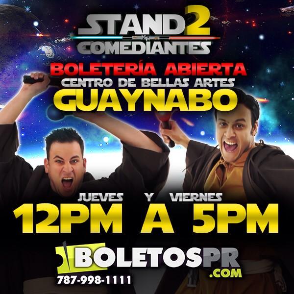 Boletos_PR's tweet photo. Boletería ABIERTA HOY 12-5pm en el CBA de Guaynabo @danilocomedia @FrancisRosas @NataliaRiveraPR http://t.co/ZHIKwDAOpO