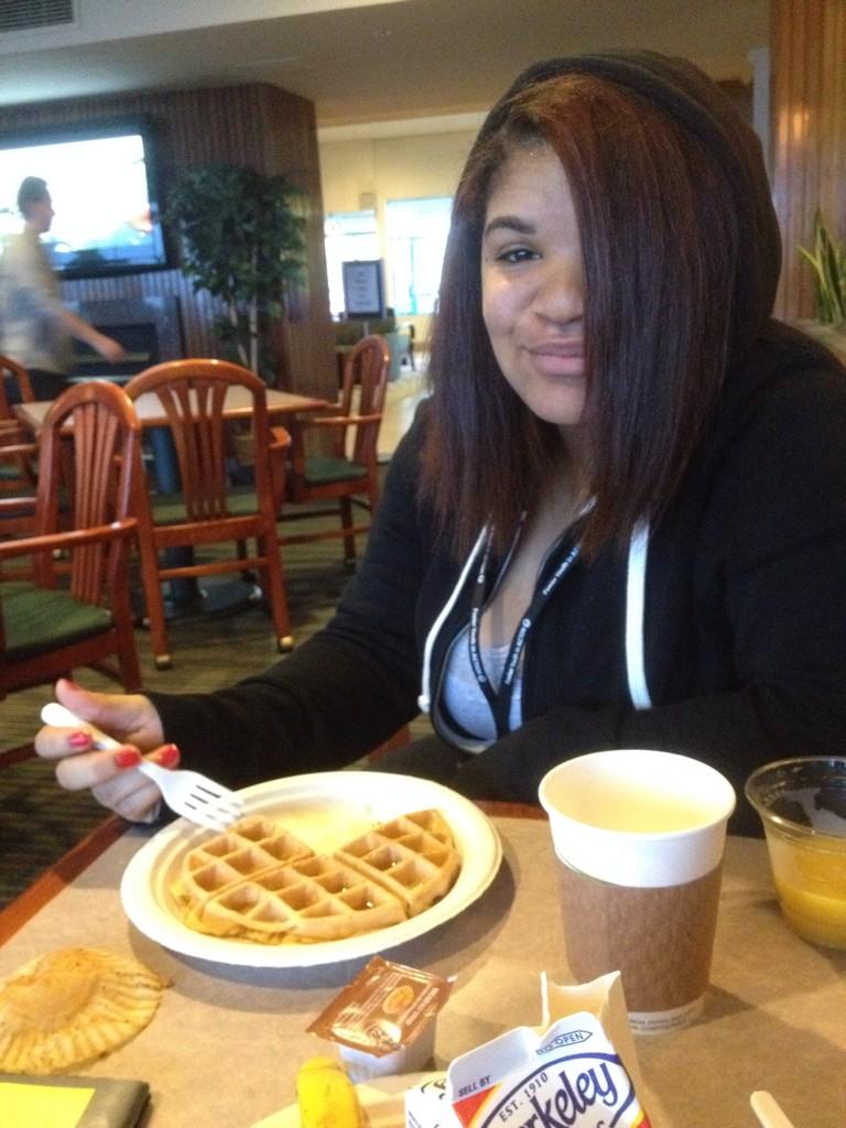 First #L4C2014 participant out of bed! It's going to be a good day. Lee-Annie from HEROES!