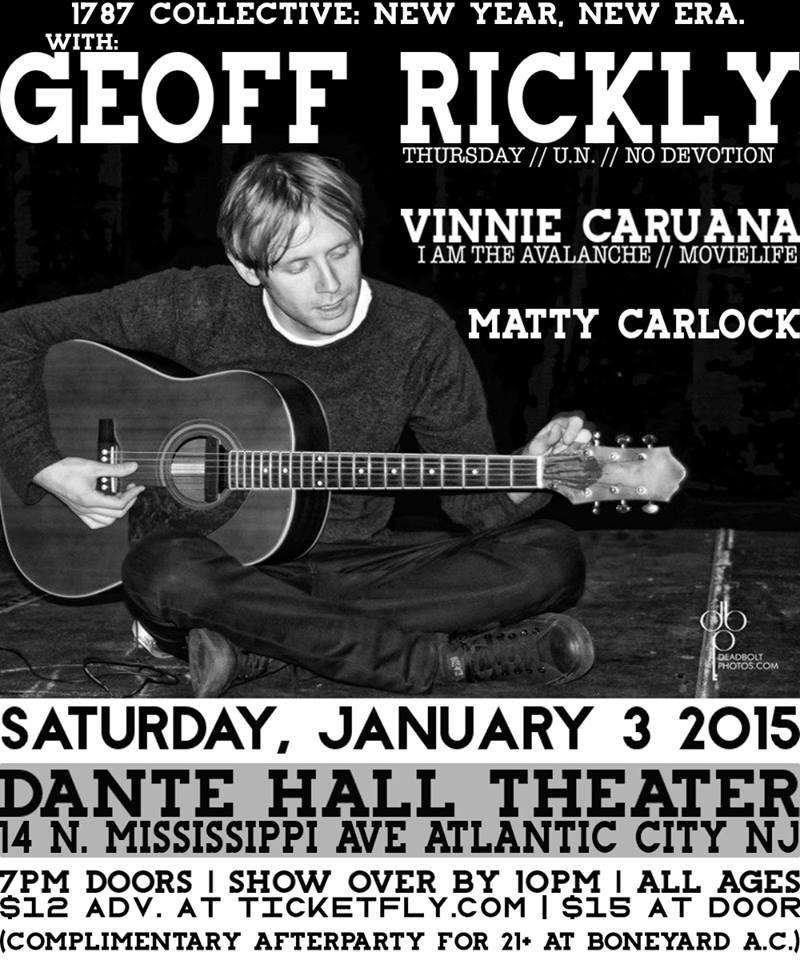 Tickets on sale at 5pm today for our first show of 2015: New Year, New Era 
w/ <a href="/GeoffRickly/">Geoffrey Rickly</a>! 

ticketfly.com/purchase/mobil…