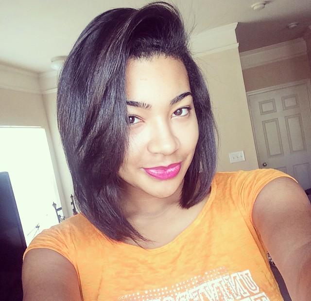 __WithFaith's tweet photo. Natural Faith βΊοΈ #BareHair #RealHair #ICheatedAndPutSomeLipstickOnThough ππ http://t.co/8WaLdtG2IW