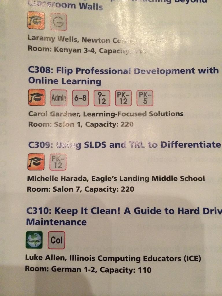 Math_Enthusiast's tweet photo. So proud of @mjharada5 for representing @GaDOEMath &amp; @HenryCountyBOE  at #gaetc2014 presenting TRL and SLDS #hcs2015 http://t.co/SlvxBd48Zl