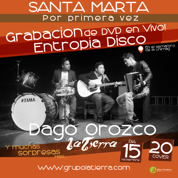 blogvallenato's tweet photo. LANZAMIENTO! @dagoorozco y @GrupoLaTierra preparan su show para Santa Marta > http://t.co/0yUs2b1gPc @omar_ropero http://t.co/xUcKgaK4tn