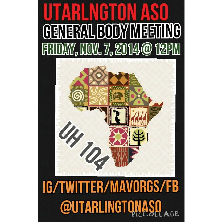 Tobenna_King's tweet image. @utarlingtonaso General body meeting today @ 12 UH #SupportAso #brUTAlTribalGames come check Owt what's ASO doin #UTA