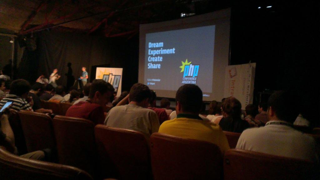 princessmx's tweet image. Un groso Fabien Potencier, creador de symphony #PHPConfAr