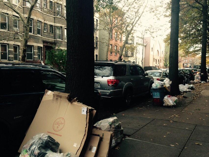 alexnazaryan's tweet image. Day four of Prospect Heights #garbagegate. Is collecting trash not progressive enough for @BilldeBlasio?