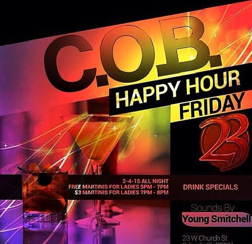 Free martinis! Did we get your attention yet? #HappyHour