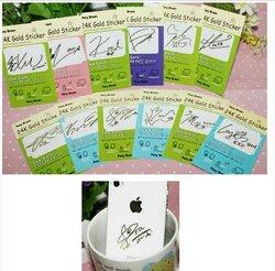[BERMINAT??] EXO Sign Sticker Rp 50.000 2 pcs beli 4 pcs Rp80.000 kalo km berminat mention kita yah.