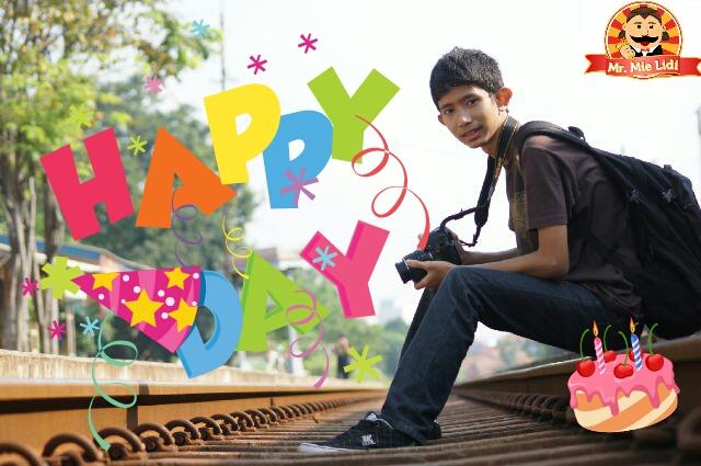 Happy birthday owner mrmielidi, smoga semakin kaya ya mister, kaya hati, kaya harta, kaya iman amin @ramdhanardiansy